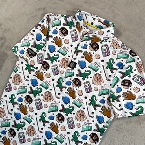 Birdie Boss Happy Gilmore Polo Golf Shirt Men Small Novelty Adam Sandler NWOT